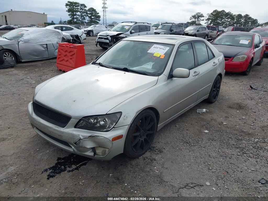 JTHBD182910015234 2001 LEXUS IS 300 photo no. 2