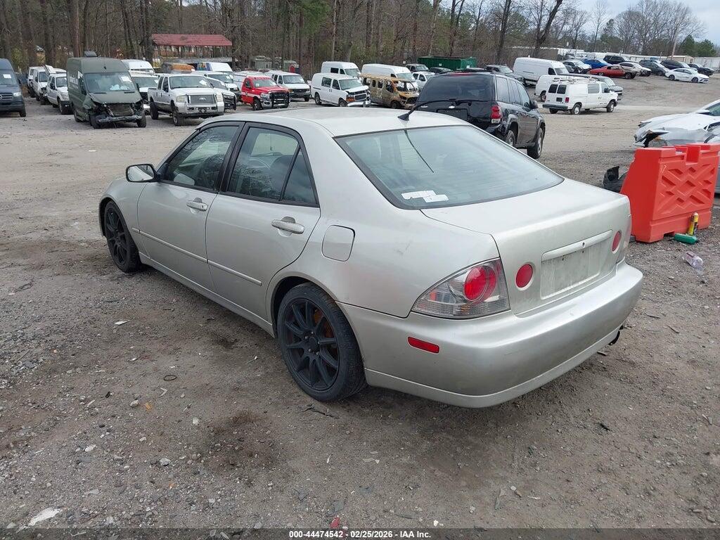JTHBD182910015234 2001 LEXUS IS 300 photo no. 3