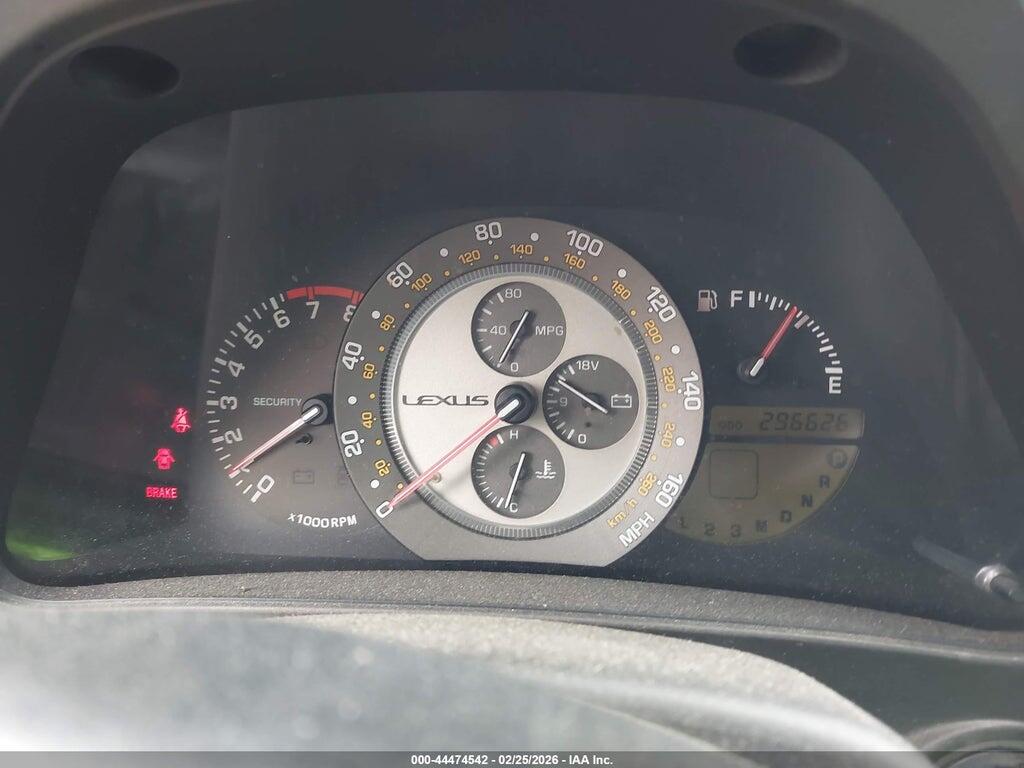 JTHBD182910015234 2001 LEXUS IS 300 photo no. 7