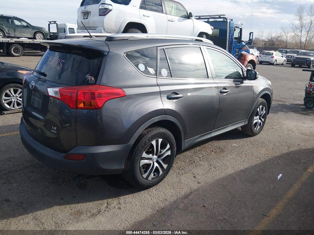 2T3BFREV1FW386285 2015 TOYOTA RAV4 photo no. 4