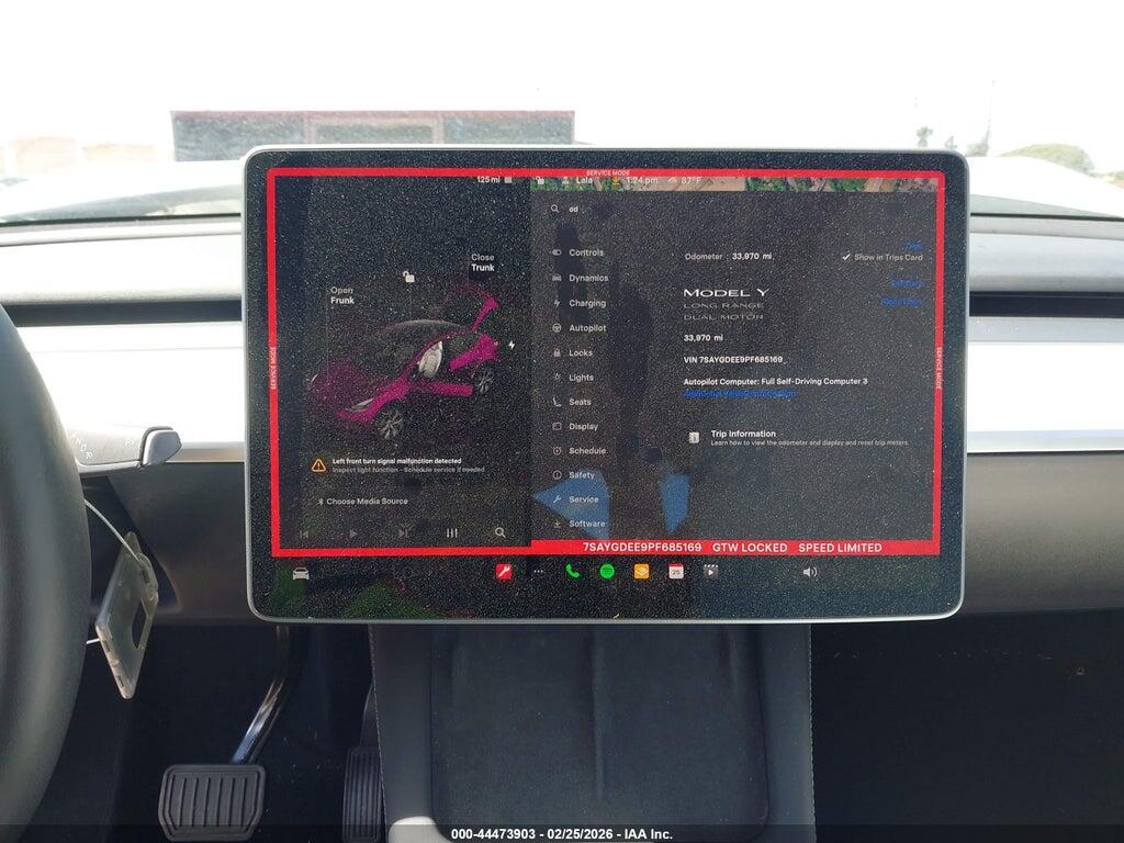 7SAYGDEE9PF685169 2023 TESLA MODEL Y photo no. 7
