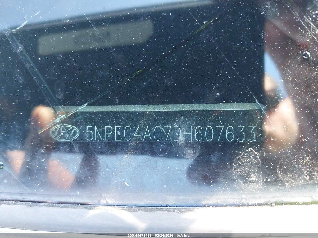 5NPEC4AC7DH607633 2013 HYUNDAI SONATA photo no. 12