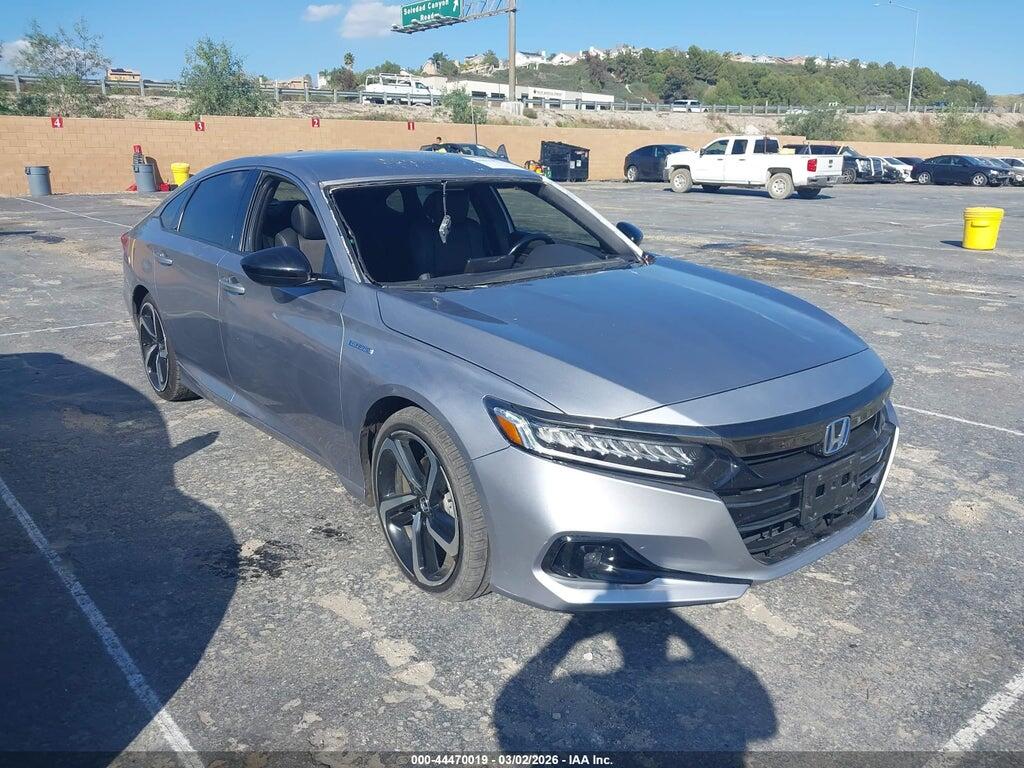 1HGCV3F29NA039780 2022 HONDA ACCORD HYBRID photo no. 1