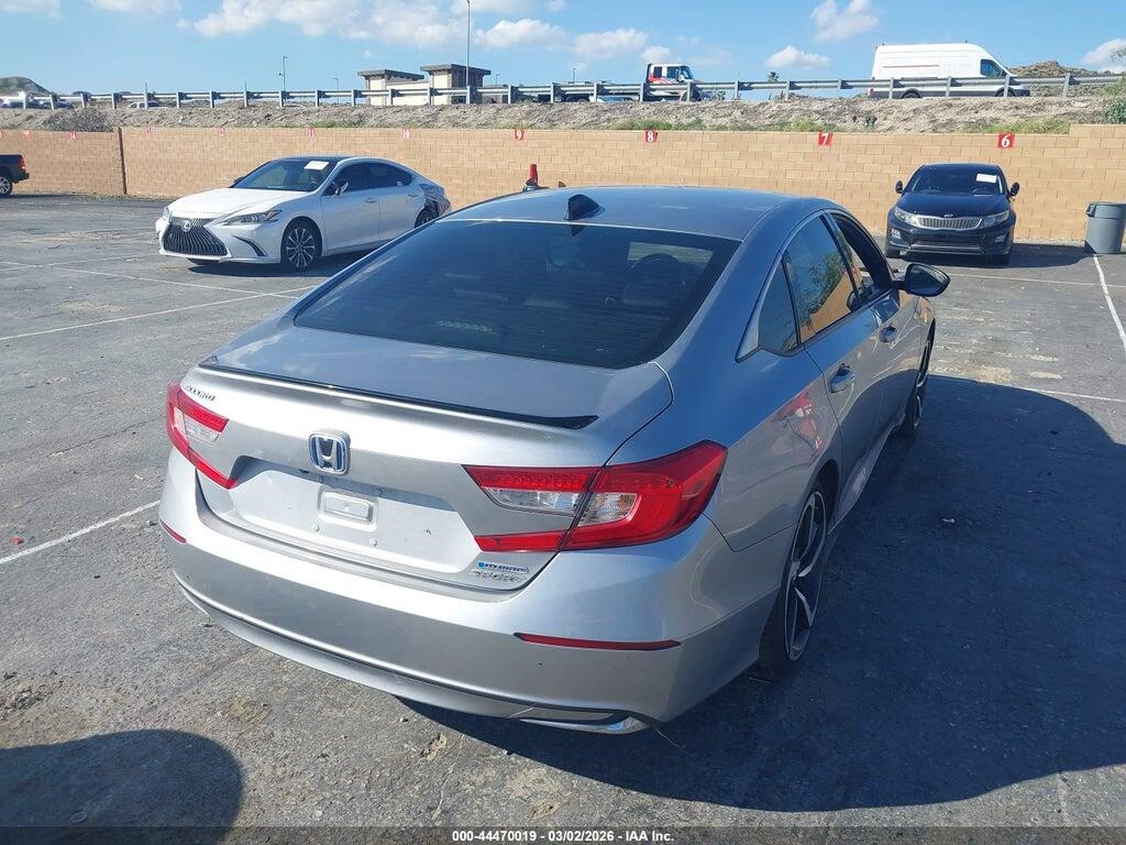1HGCV3F29NA039780 2022 HONDA ACCORD HYBRID photo no. 4