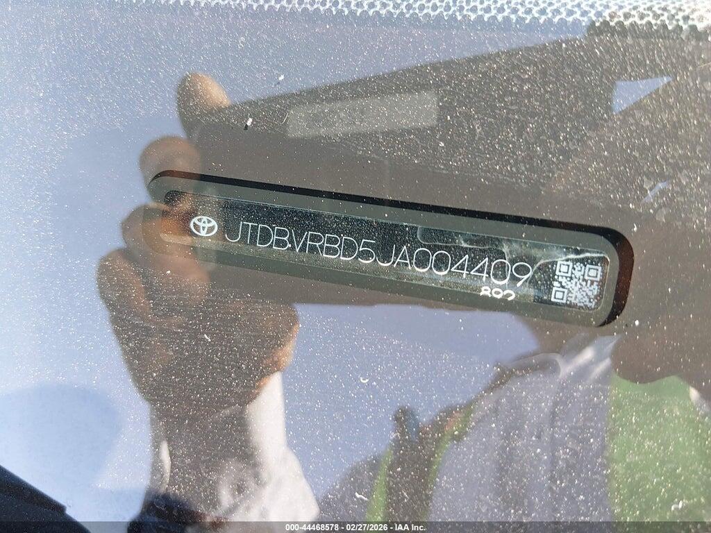 JTDBVRBD5JA004409 2018 TOYOTA MIRAI photo no. 9