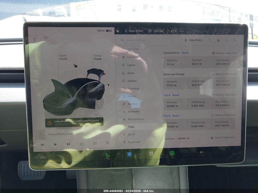5YJ3E1EA3SF884817 2025 TESLA MODEL 3 photo no. 7