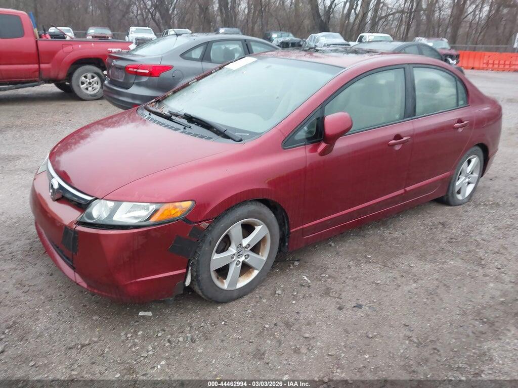 1HGFA16876L074308 2006 HONDA CIVIC photo no. 2