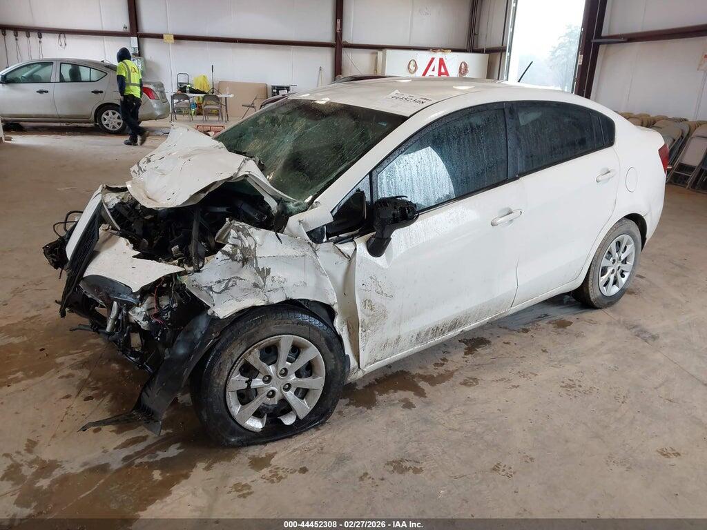 KNADM4A32E6406417 2014 KIA RIO photo no. 2