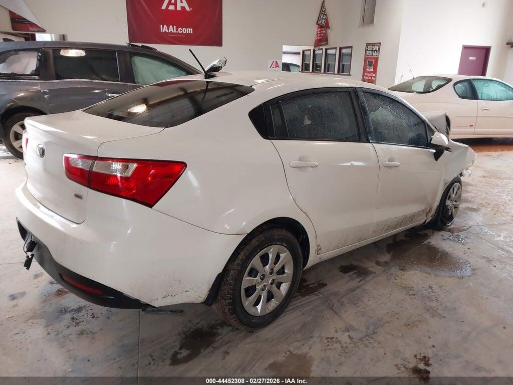KNADM4A32E6406417 2014 KIA RIO photo no. 4