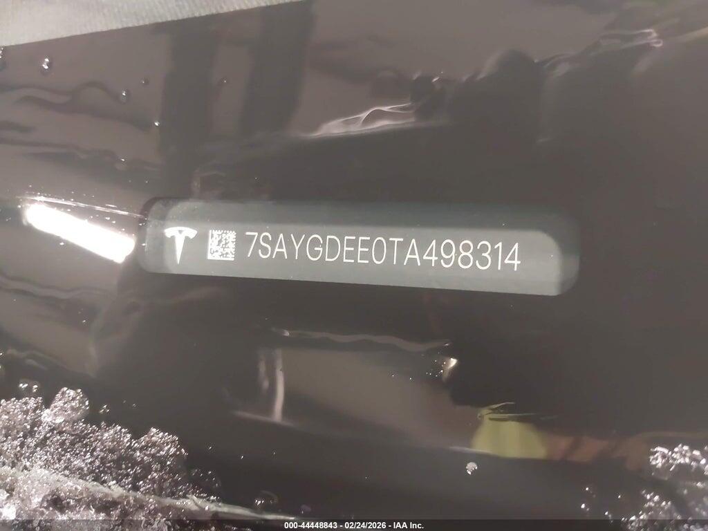 7SAYGDEE0TA498314 2026 TESLA MODEL Y photo no. 9
