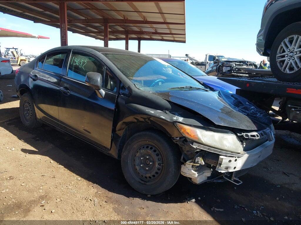 2HGFB2F52CH602581 2012 HONDA CIVIC photo no. 1