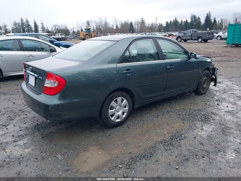 JTDBE32K320005268 2002 TOYOTA CAMRY photo no. 4