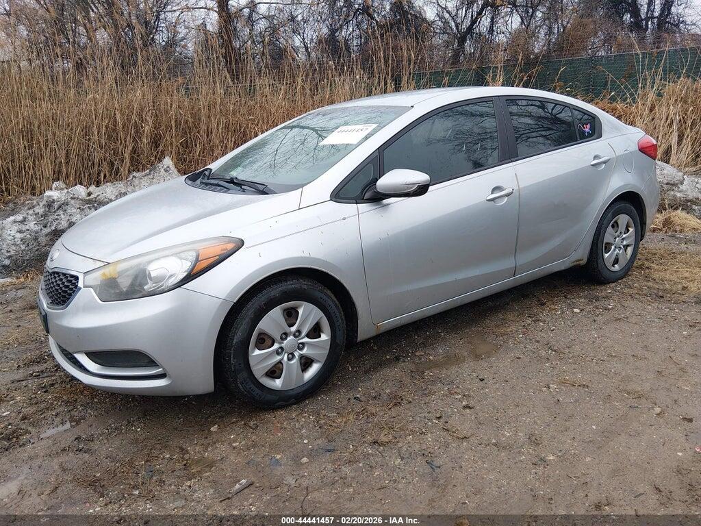 KNAFK4A64E5142373 2014 KIA FORTE photo no. 2
