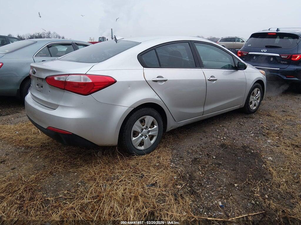 KNAFK4A64E5142373 2014 KIA FORTE photo no. 4