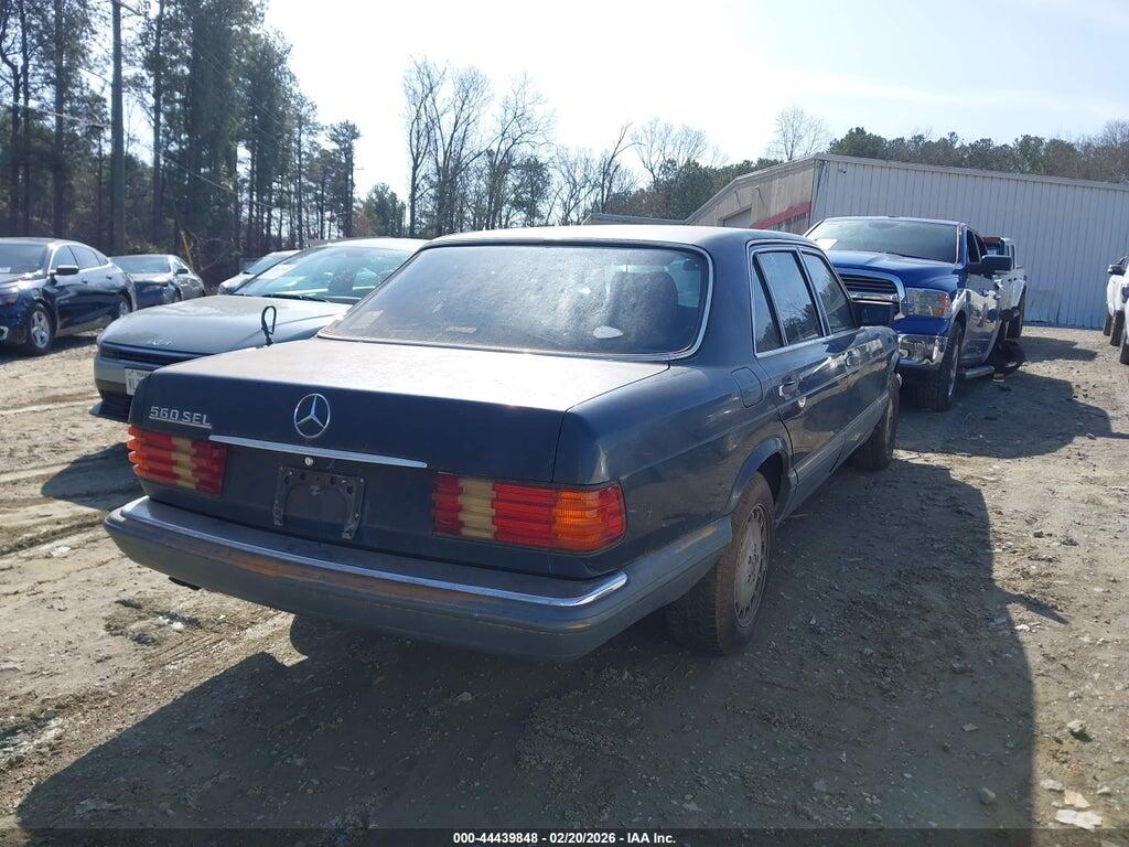 WDBCA39DXHA297266 1987 MERCEDES-BENZ 560 photo no. 4