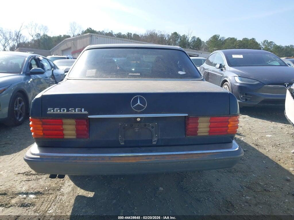 WDBCA39DXHA297266 1987 MERCEDES-BENZ 560 photo no. 6