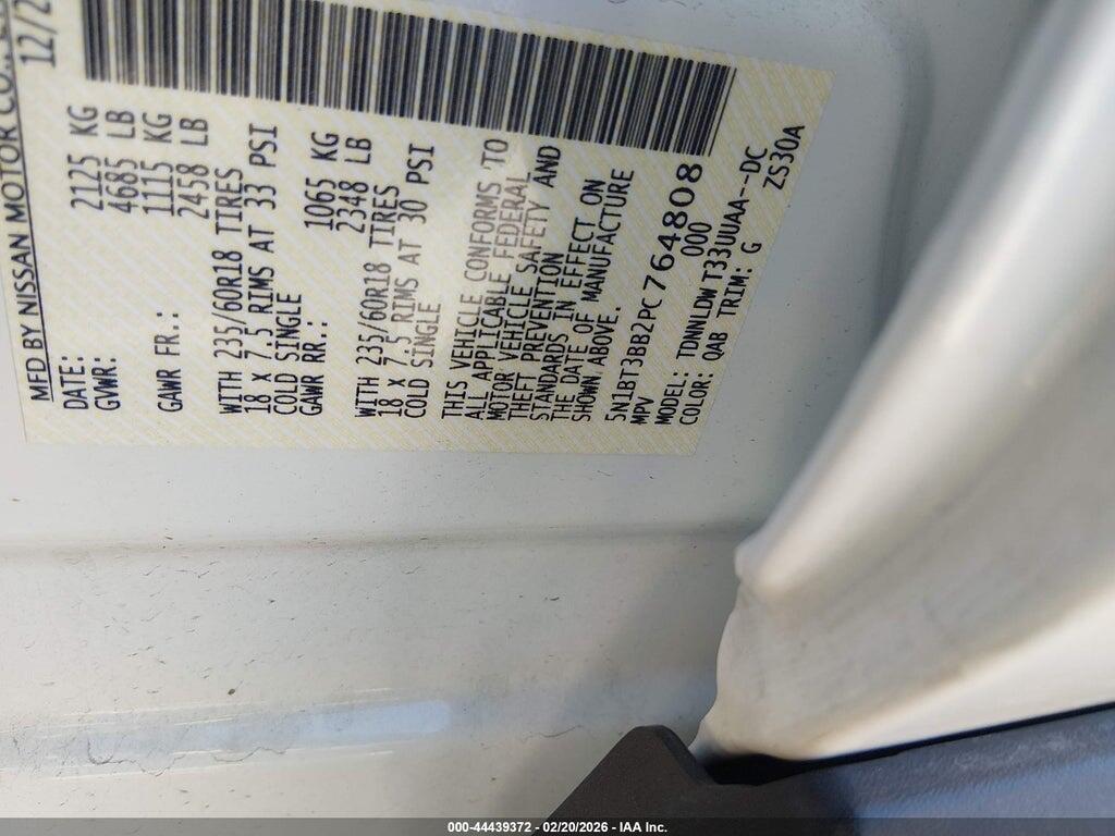 5N1BT3BB2PC764808 2023 NISSAN ROGUE photo no. 9