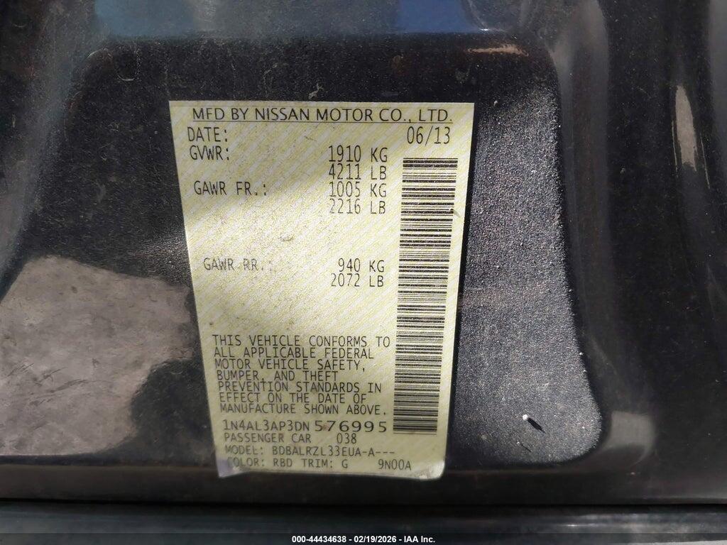1N4AL3AP3DN576995 2013 NISSAN ALTIMA photo no. 9