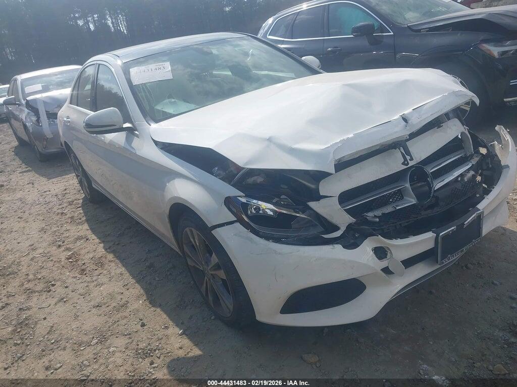 WDDWF4KB2JR424118 2018 MERCEDES-BENZ C 300 photo no. 1