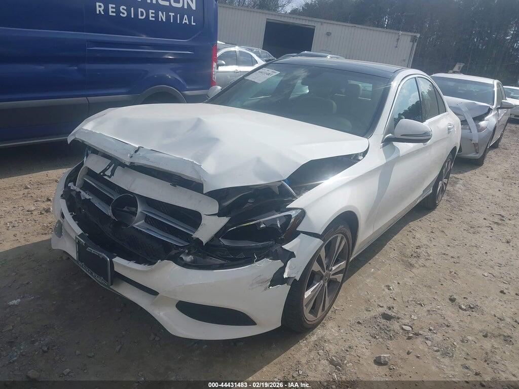 WDDWF4KB2JR424118 2018 MERCEDES-BENZ C 300 photo no. 2