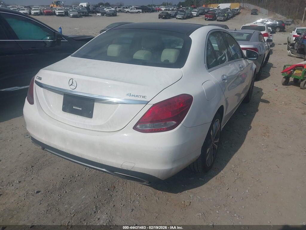 WDDWF4KB2JR424118 2018 MERCEDES-BENZ C 300 photo no. 4
