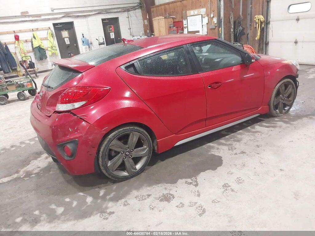 KMHTC6AE9EU206883 2014 HYUNDAI VELOSTER photo no. 4