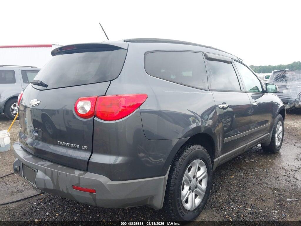 1GNKREED5CJ404196 2012 CHEVROLET TRAVERSE photo no. 4
