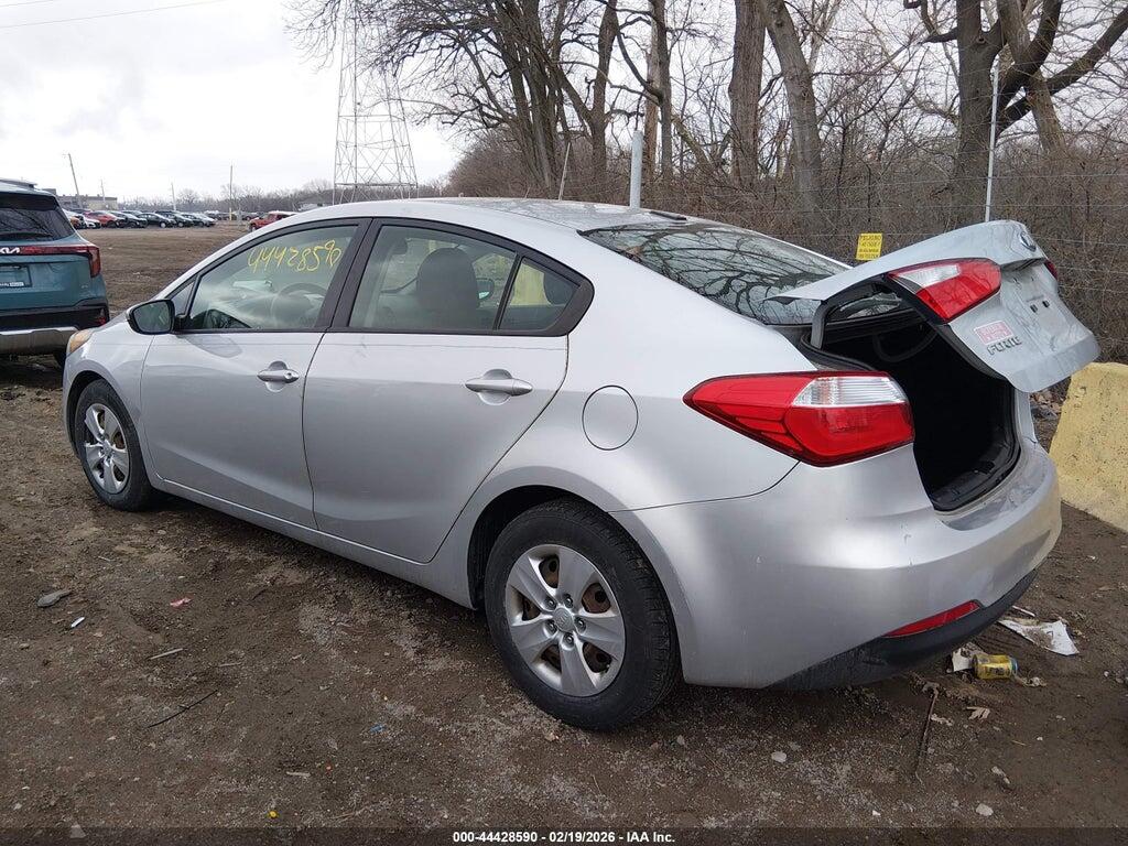 KNAFK4A61G5439393 2016 KIA FORTE photo no. 3