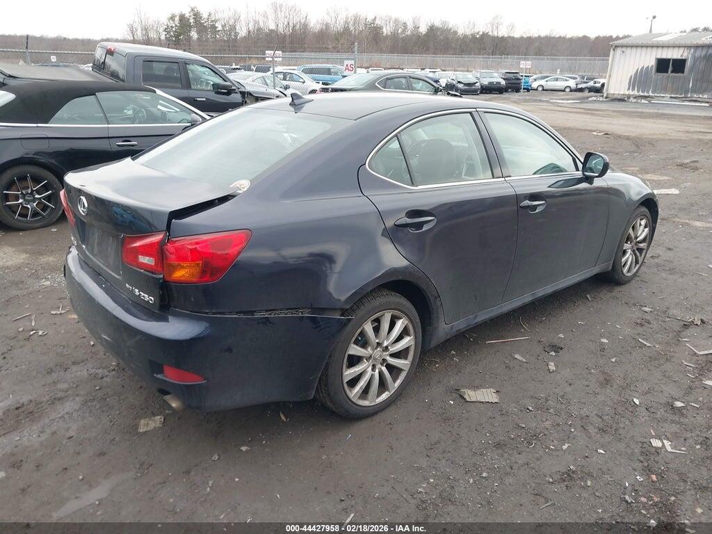 JTHCK262585024349 2008 LEXUS IS 250 photo no. 4