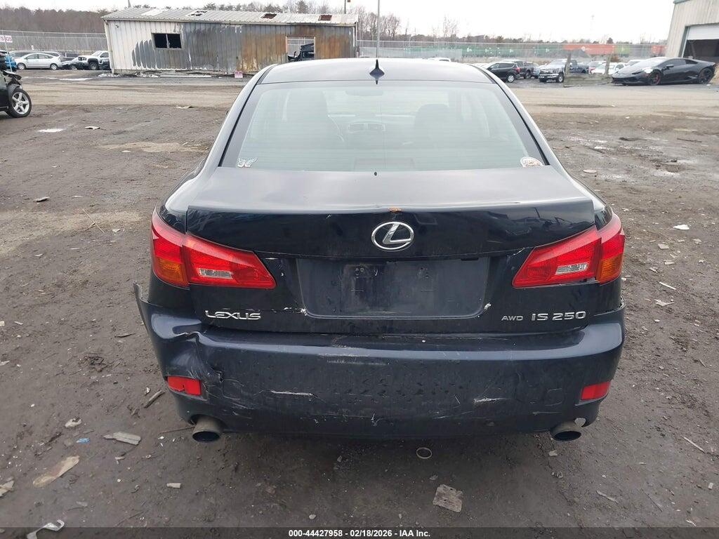 JTHCK262585024349 2008 LEXUS IS 250 photo no. 6