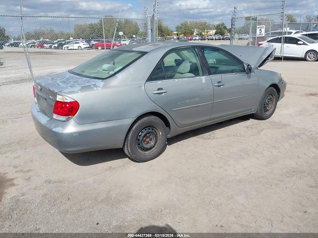 4T1BE32K35U520764 2005 TOYOTA CAMRY photo no. 4