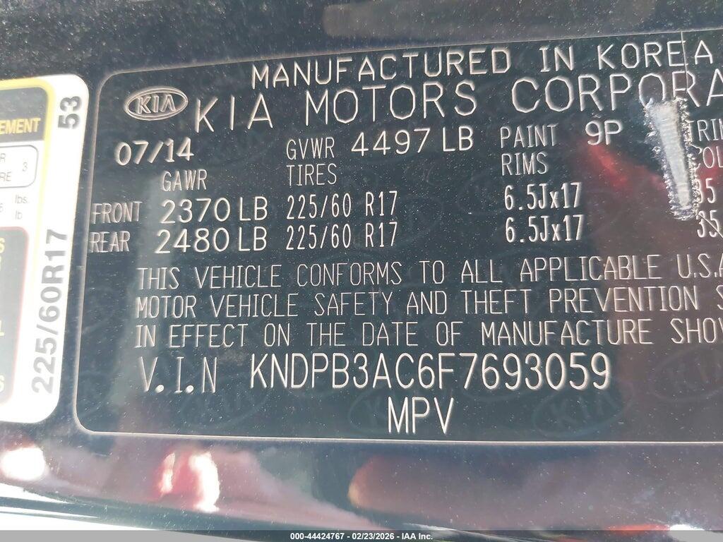 KNDPB3AC6F7693059 2015 KIA SPORTAGE photo no. 9