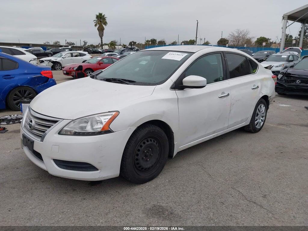 3N1AB7AP3DL741967 2013 NISSAN SENTRA photo no. 2