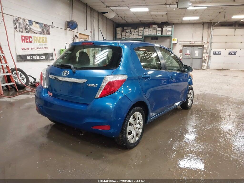 JTDKTUD34ED579618 2014 TOYOTA YARIS photo no. 4