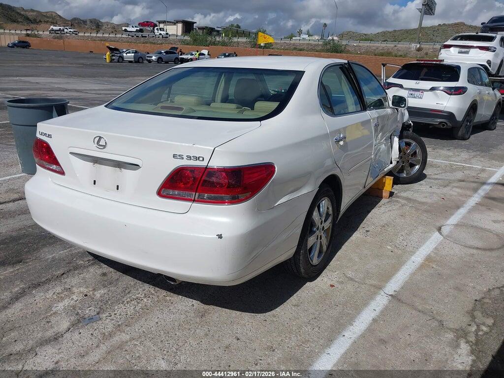JTHBA30G855067488 2005 LEXUS ES 330 photo no. 4