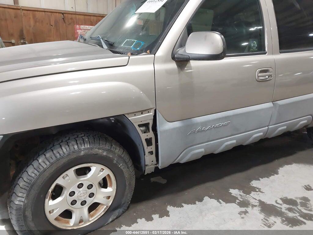 3GNEK13T02G299443 2002 CHEVROLET AVALANCHE 1500 photo no. 6