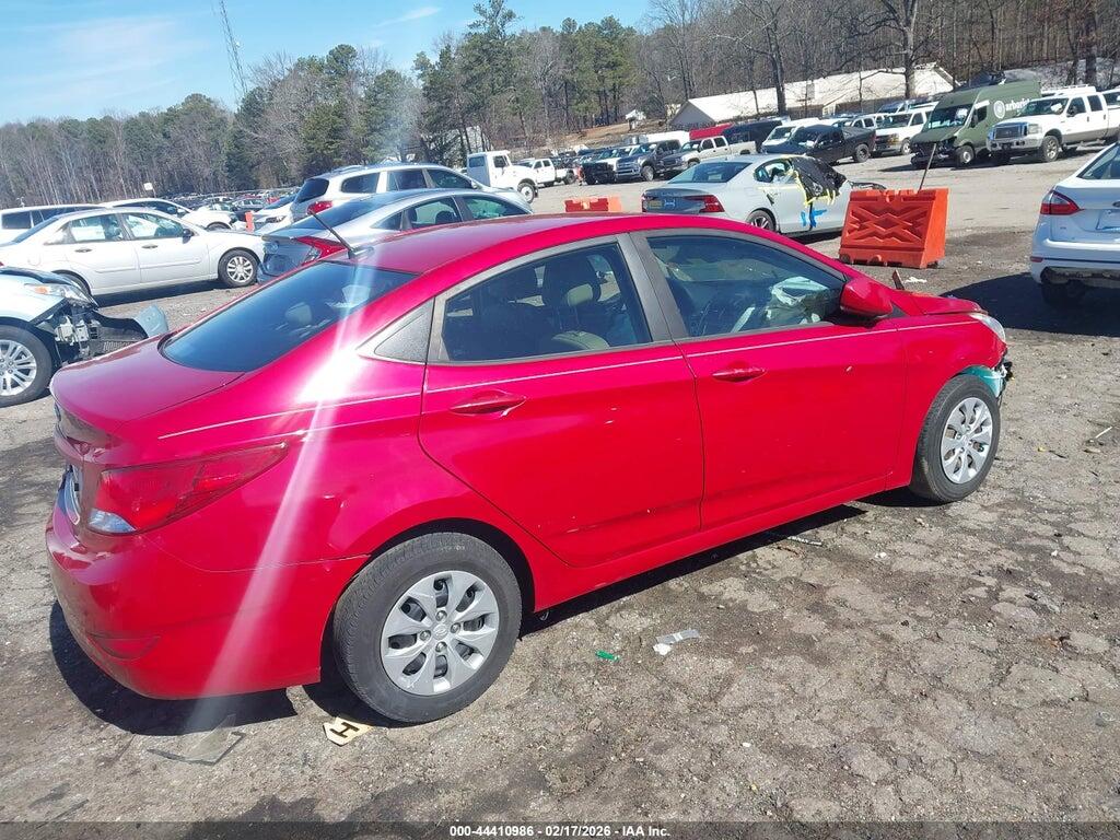 KMHCT4AE5GU128531 2016 HYUNDAI ACCENT photo no. 4