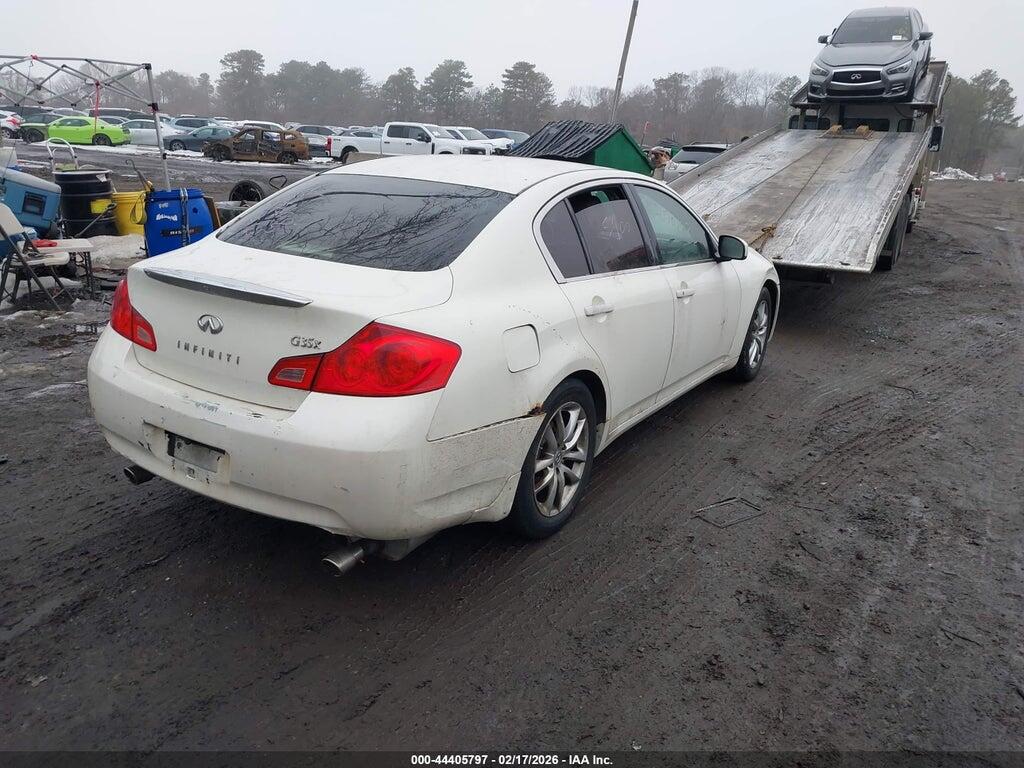 JNKBV61F67M801503 2007 INFINITI G35X photo no. 4