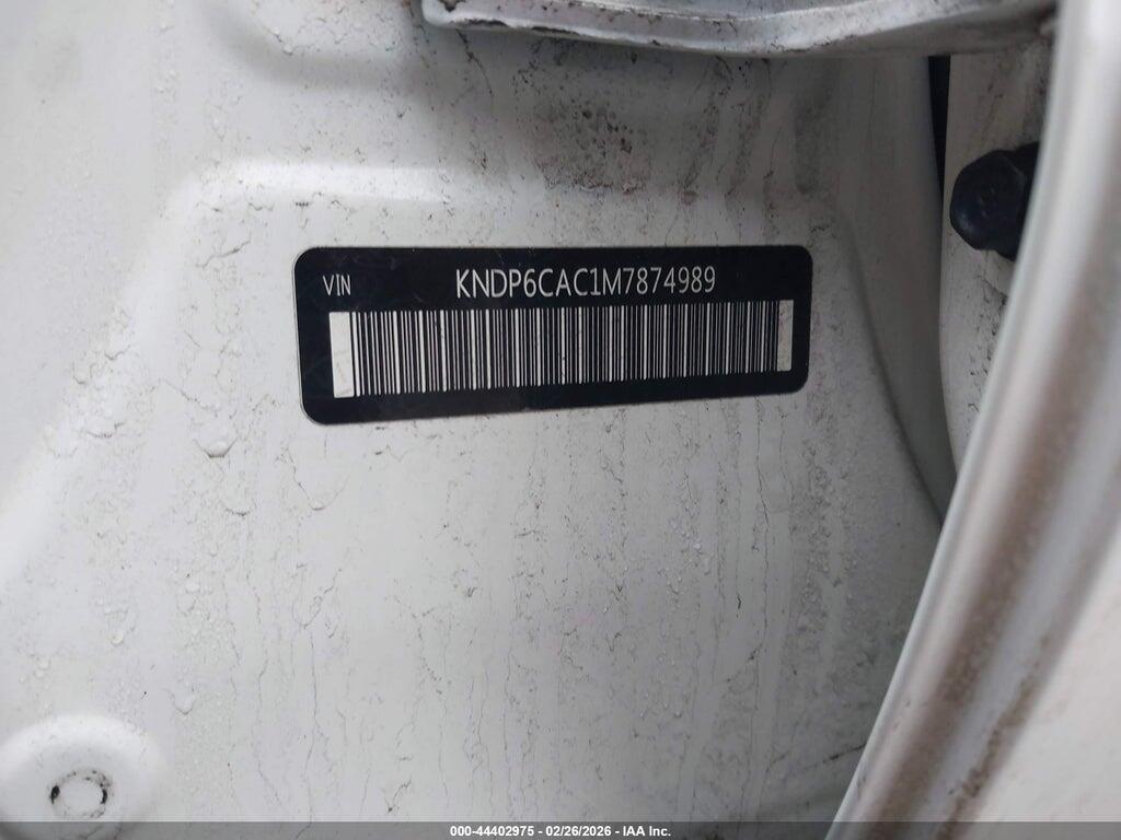 KNDP6CAC1M7874989 2021 KIA SPORTAGE photo no. 9