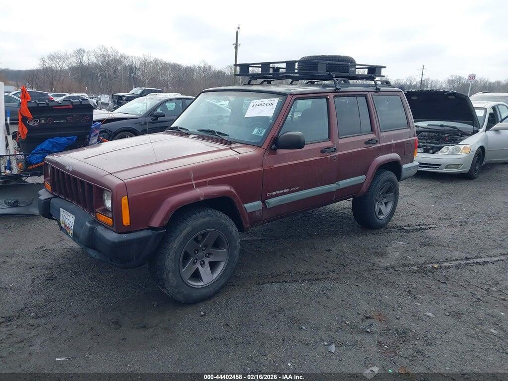 1J4FF48S01L500823 2001 JEEP CHEROKEE photo no. 2