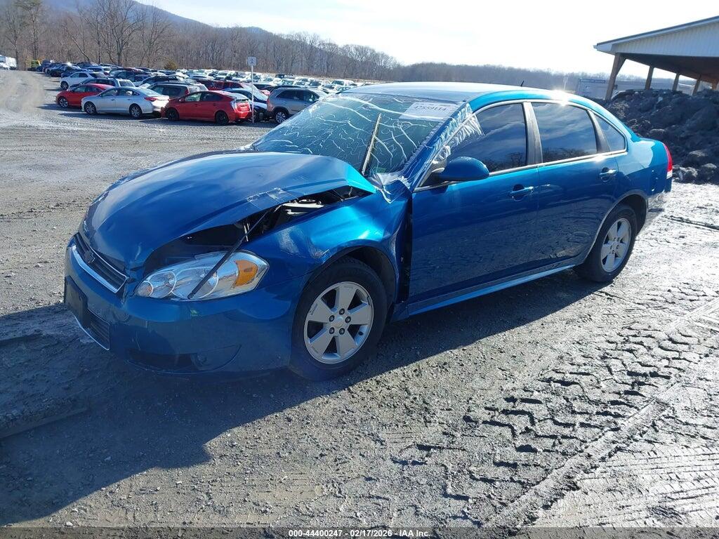 2G1WB5EK3A1136049 2010 CHEVROLET IMPALA photo no. 2