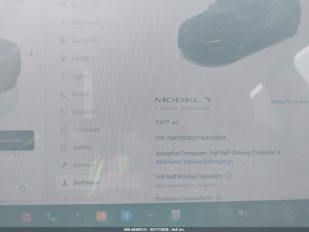 7SAYGDED0TA437309 2026 TESLA MODEL Y photo no. 7