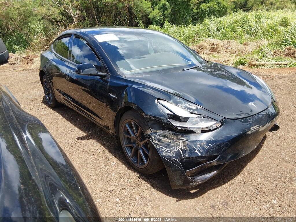 5YJ3E1EA2NF125824 2022 TESLA MODEL 3 photo no. 1