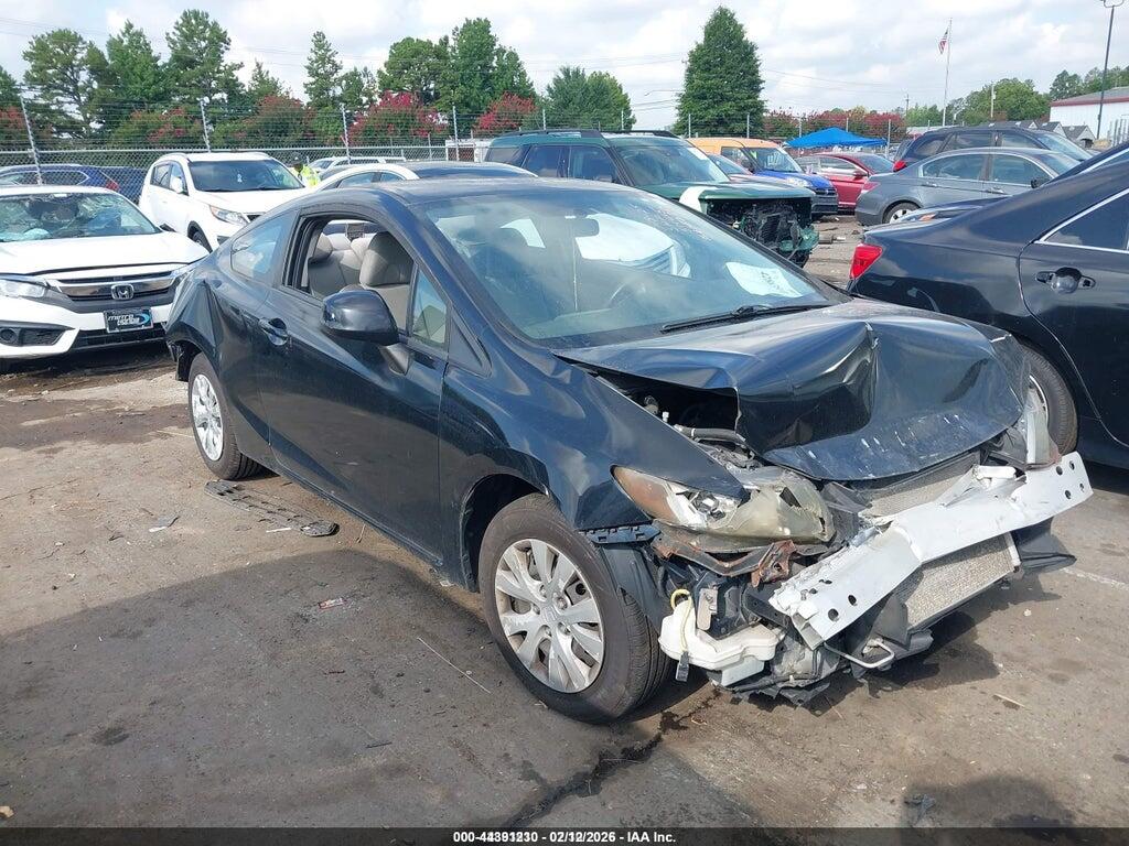 2HGFG3B56CH510645 2012 HONDA CIVIC photo no. 1