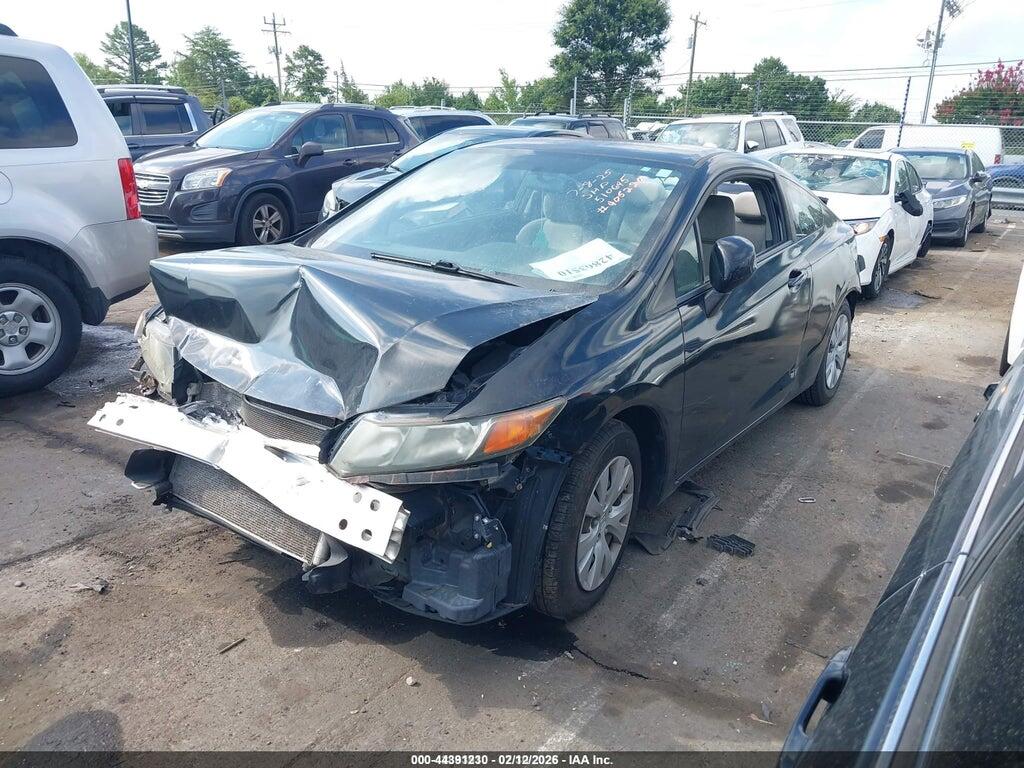 2HGFG3B56CH510645 2012 HONDA CIVIC photo no. 2