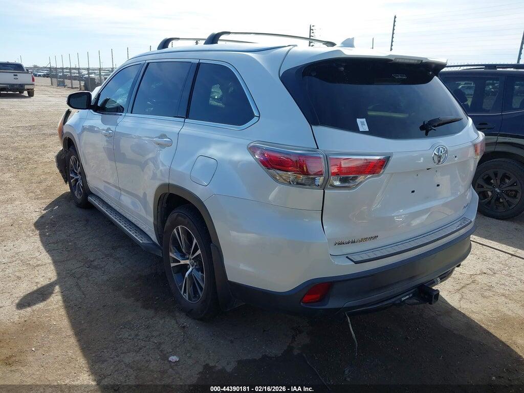 5TDKKRFH2GS129840 2016 TOYOTA HIGHLANDER photo no. 3