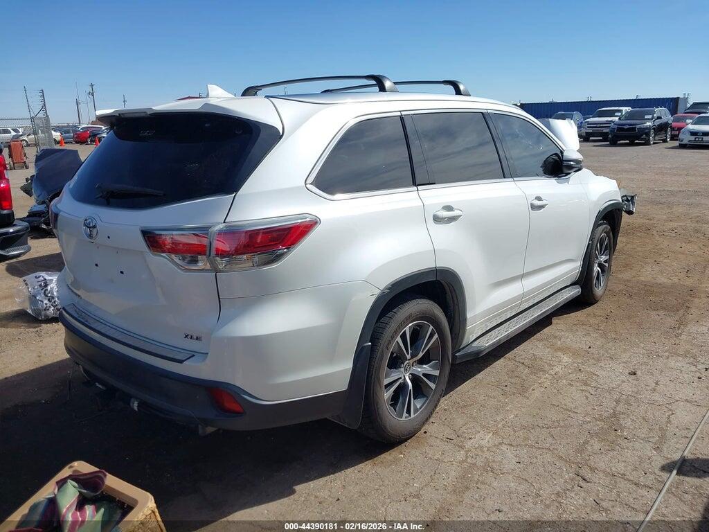 5TDKKRFH2GS129840 2016 TOYOTA HIGHLANDER photo no. 4