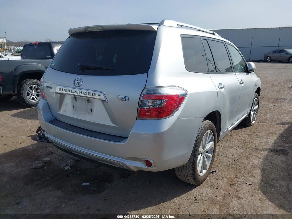 JTEEW41A492030912 2009 TOYOTA HIGHLANDER HYBRID photo no. 4
