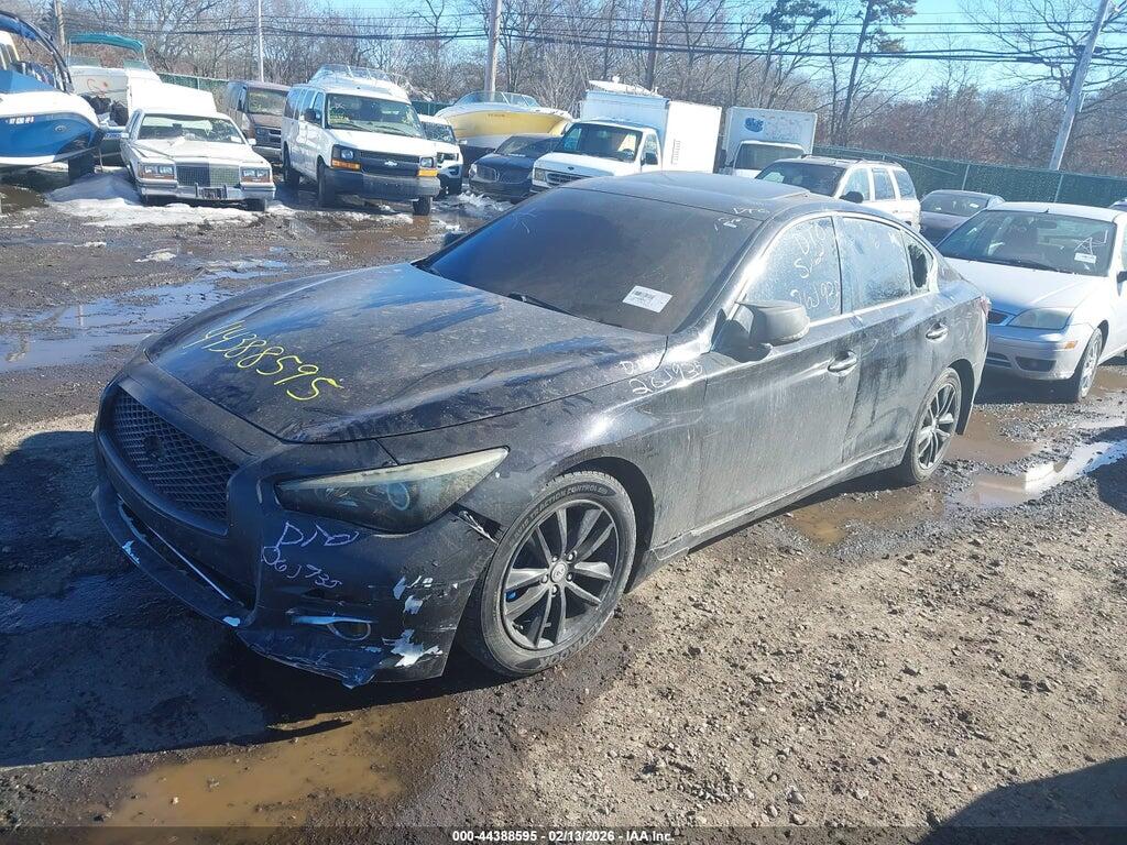 JN1BV7AR3EM700193 2014 INFINITI Q50 photo no. 2