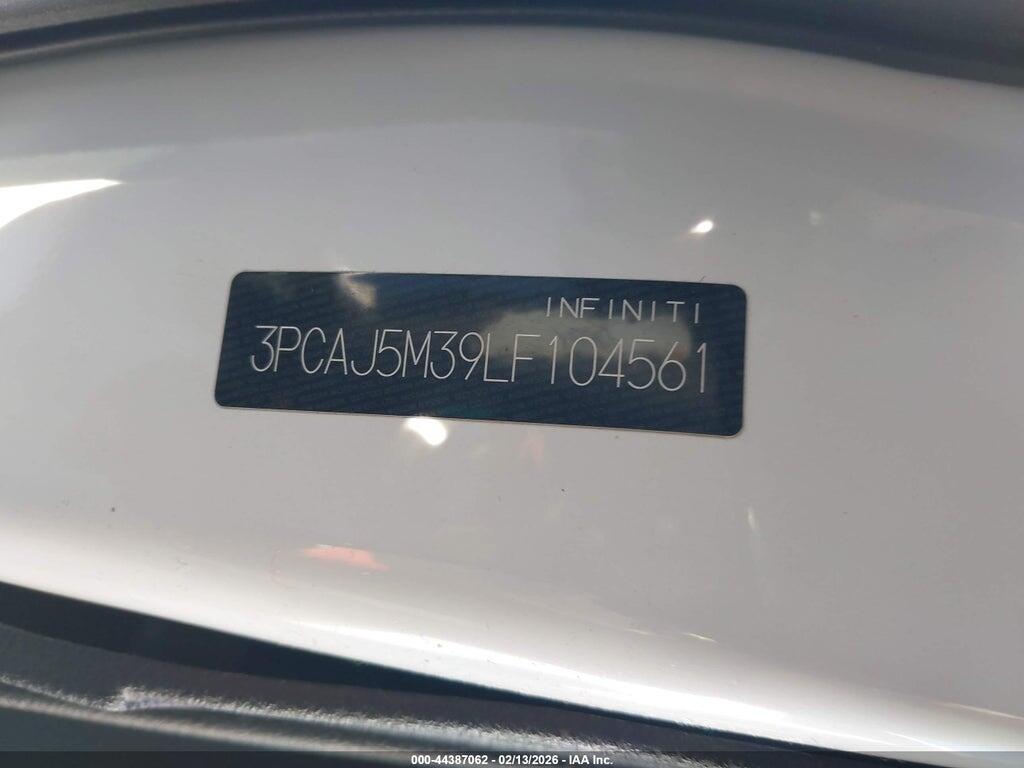 3PCAJ5M39LF104561 2020 INFINITI QX50 photo no. 9